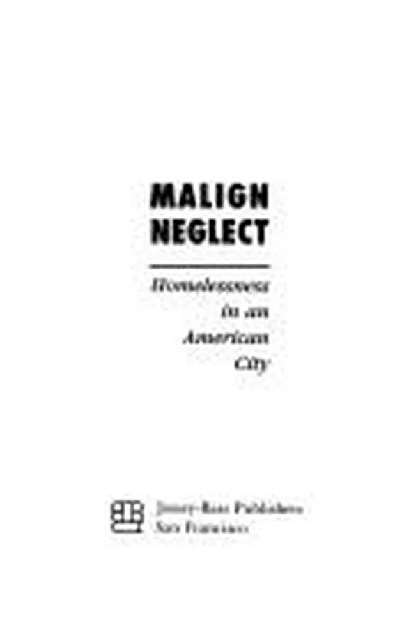 Cover of Malign neglect