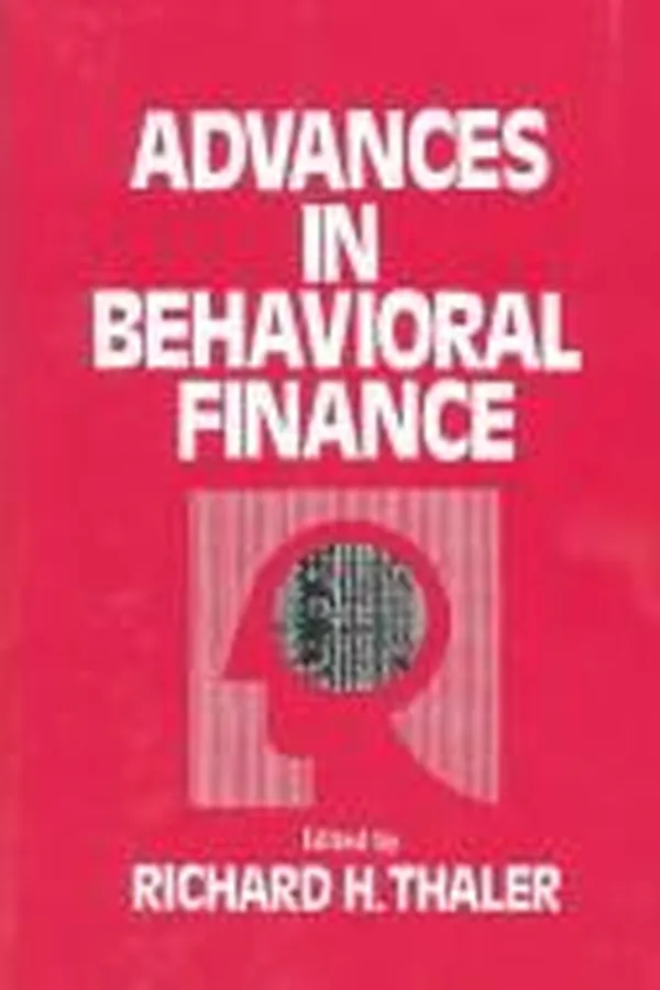 Capa de Advances in behavioral finance