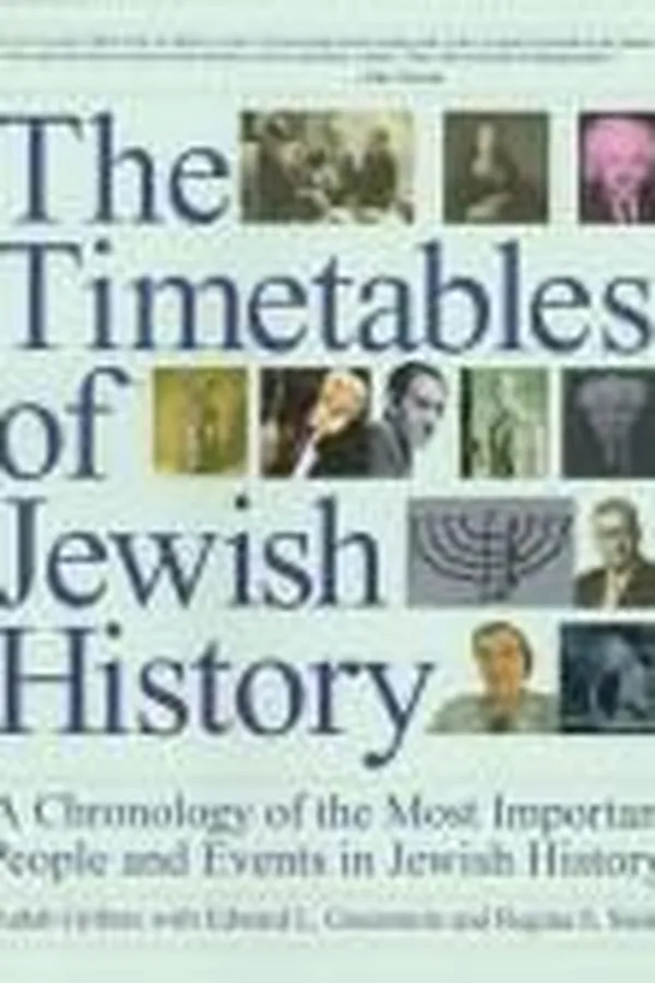 Capa de The timetables of Jewish history