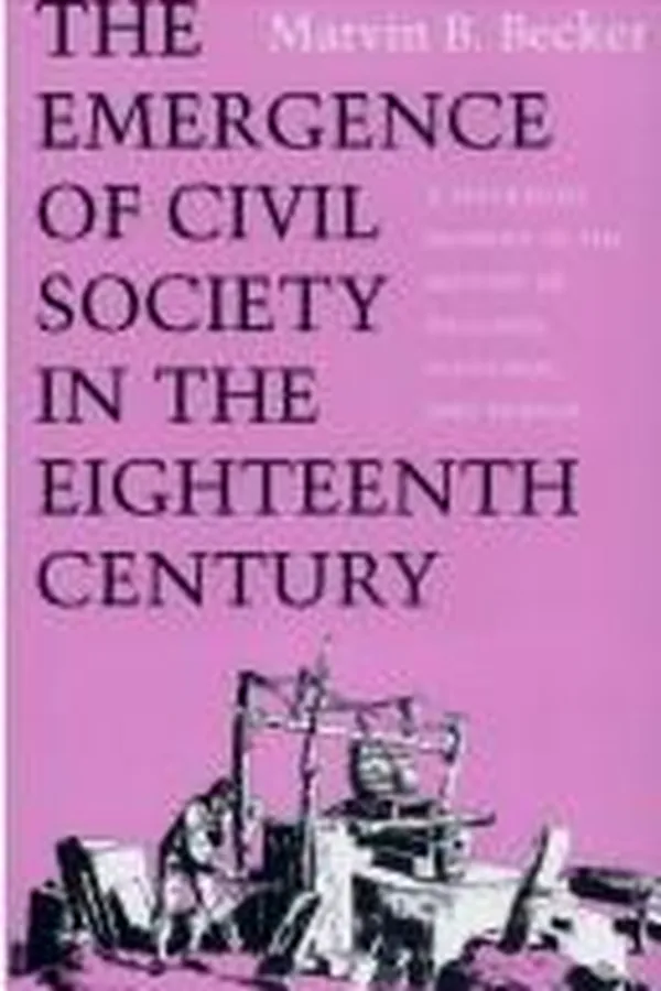 Capa de The emergence of civil society in the eighteenth century