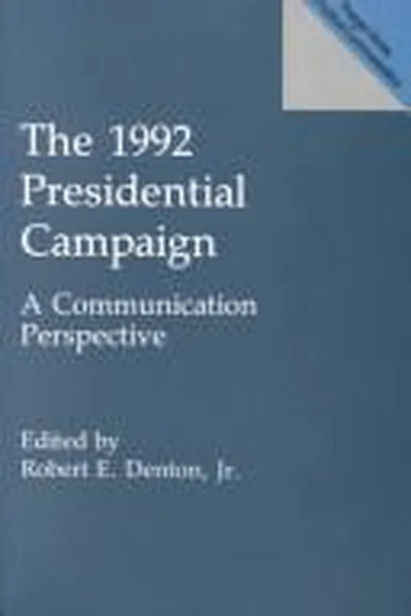 Capa de The 1992 presidential campaign