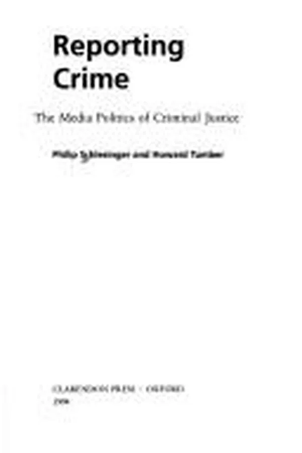 Capa de Reporting crime