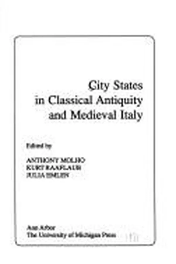 Capa de City states in classical antiquity and medieval Italy