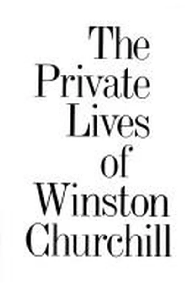 Capa de The private lives of Winston Churchill