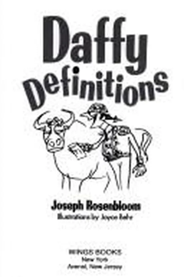 Capa de Daffy definitions