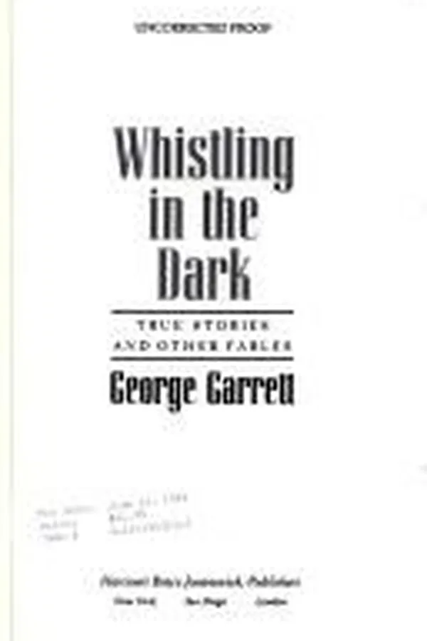 Capa de Whistling in the dark