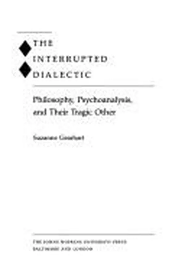 Cover of The interrupted dialectic