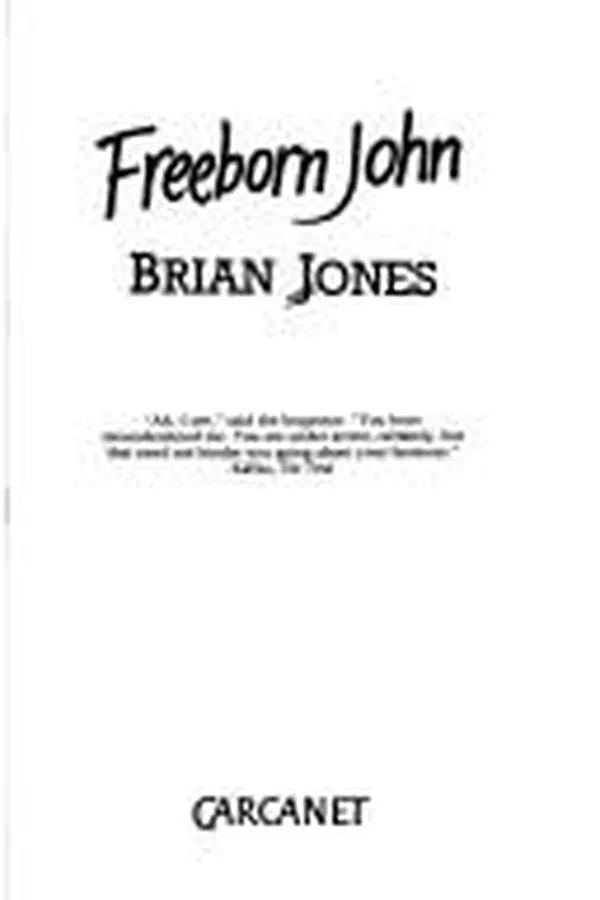 Capa de Freeborn John