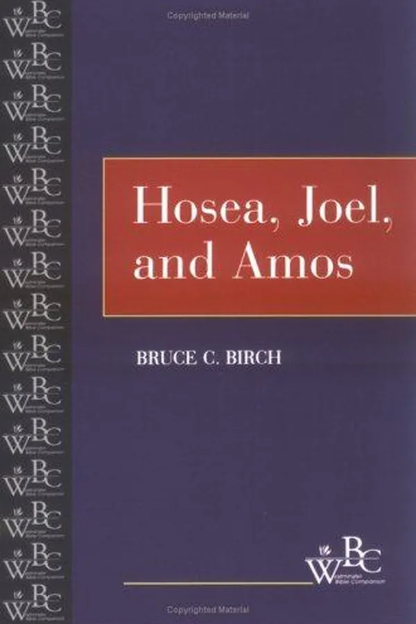Capa de Hosea, Joel, and Amos