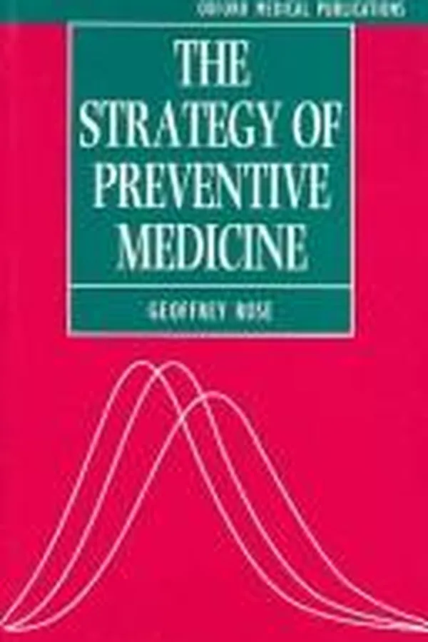 Capa de The strategy of preventive medicine