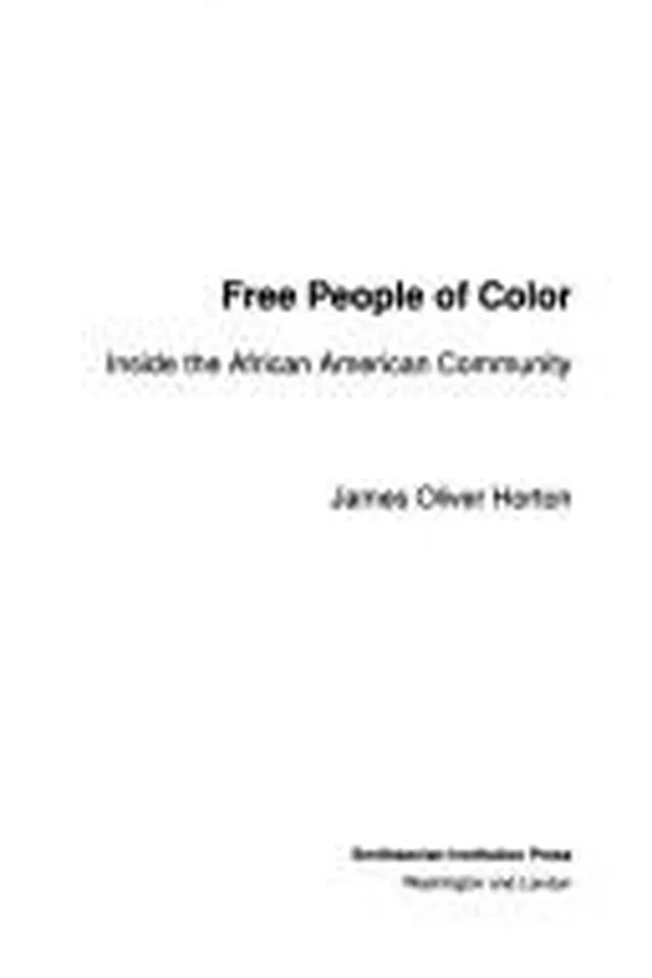 Capa de Free people of color