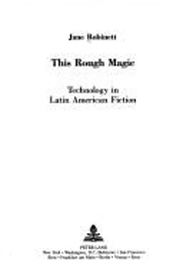 Capa de This rough magic