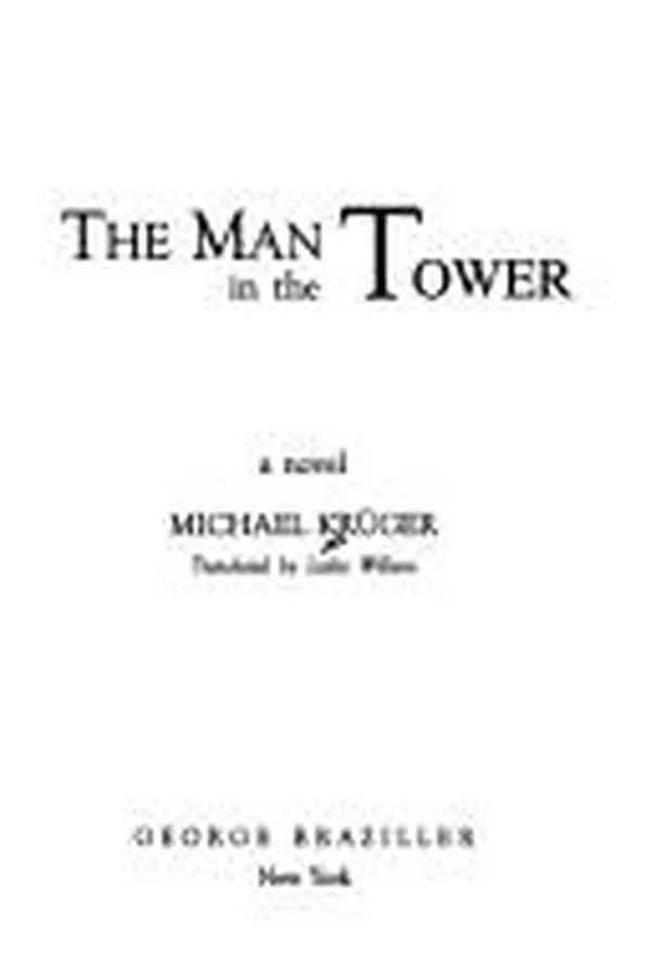 Capa de The man in the tower
