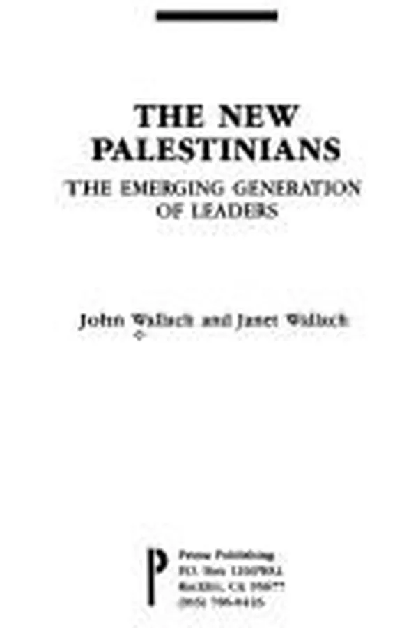 Capa de The new Palestinians