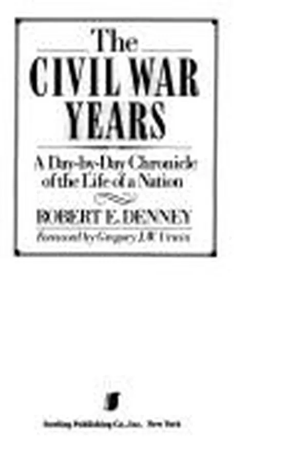 Capa de The Civil War years