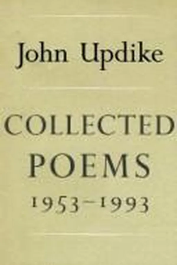 Capa de Collected poems, 1953-1993