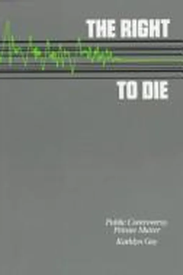 Capa de The right to die