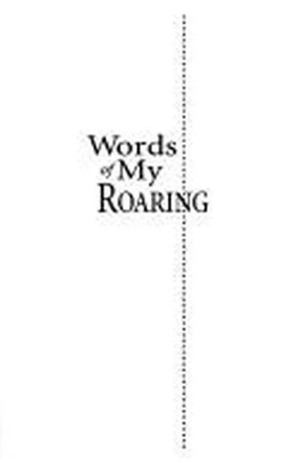 Capa de Words of my roaring