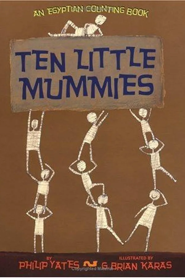 Capa de Ten little mummies