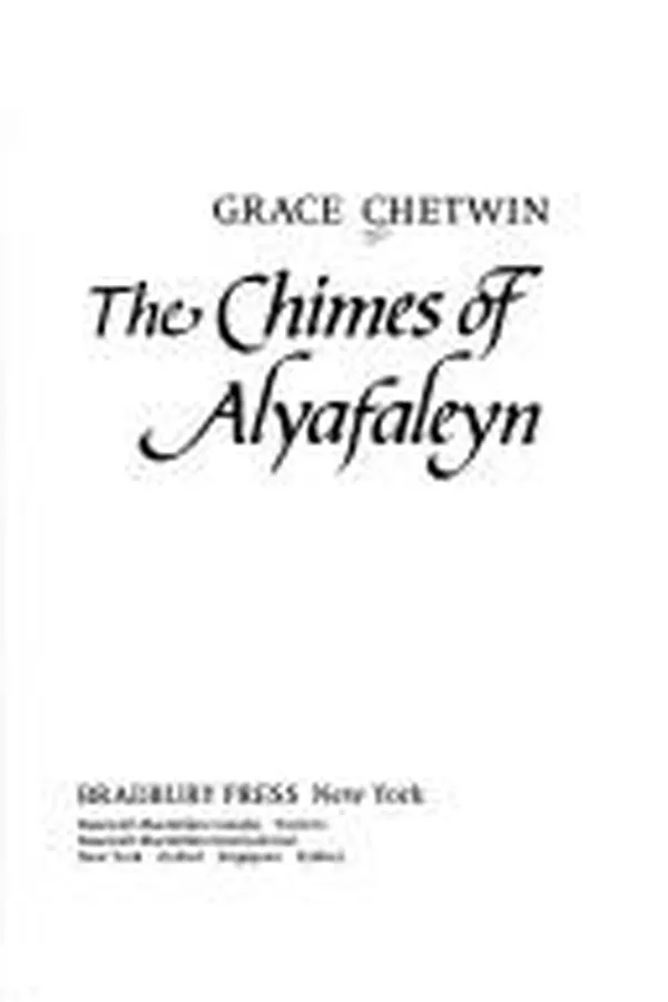 Capa de The chimes of Alyafaleyn