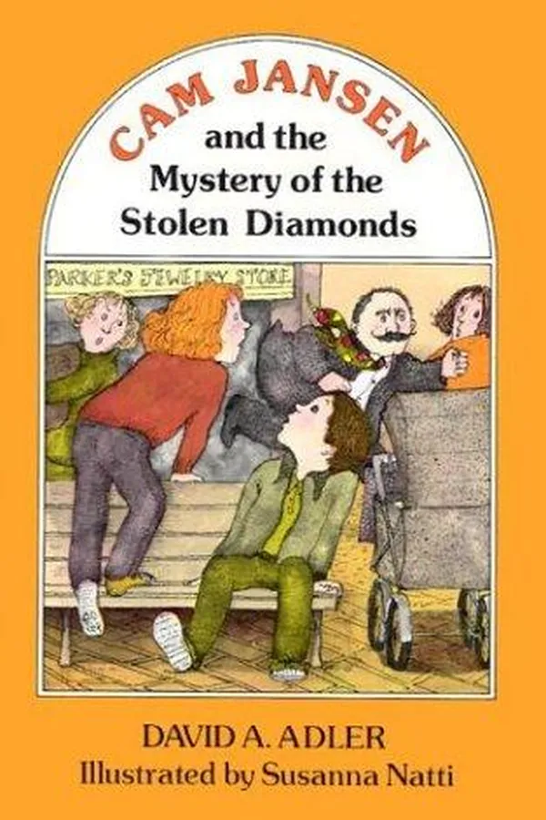 Capa de Cam Jansen and the Mystery of the Stolen Diamonds