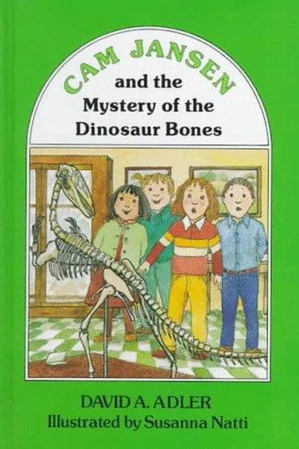 Capa de Cam Jansen and the mystery of the dinosaur bones
