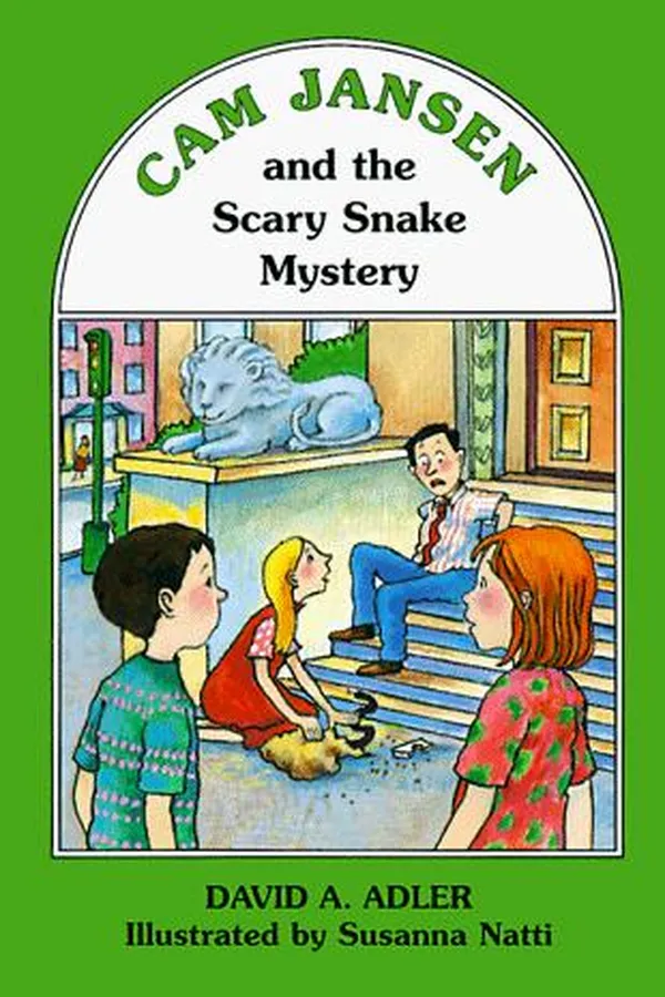 Capa de Cam Jansen and the scary snake mystery