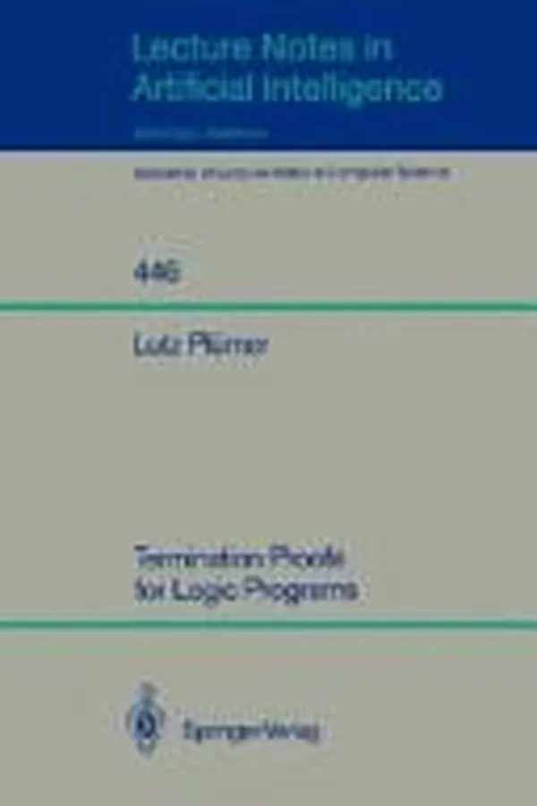 Cover of Termination proofs for logic programs