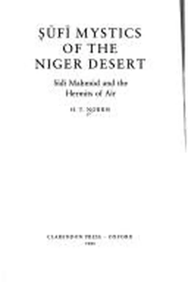 Capa de Ṣūfī mystics of the Niger desert