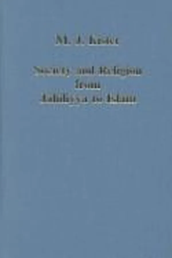 Capa de Society and religion from Jāhiliyya to Islam