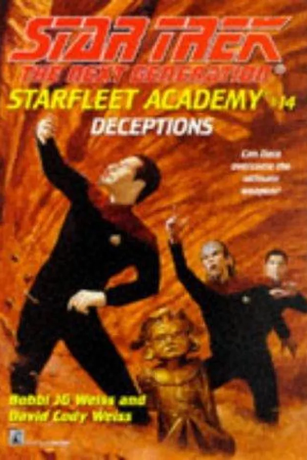 Capa de Star Trek The Next Generation - Starfleet Academy - Deceptions