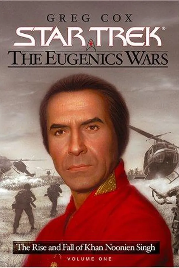 Capa de Star Trek - The Eugenics Wars - The Rise and Fall of Khan Noonien Singh