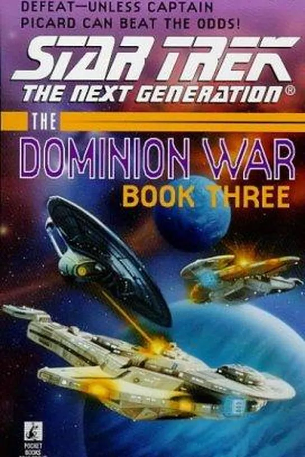 Capa de Star Trek The Next Generation - The Dominion War - Tunnel Through The Stars