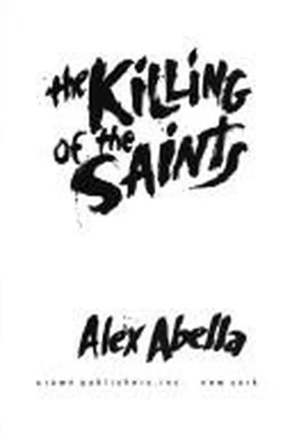 Capa de The killing of the saints