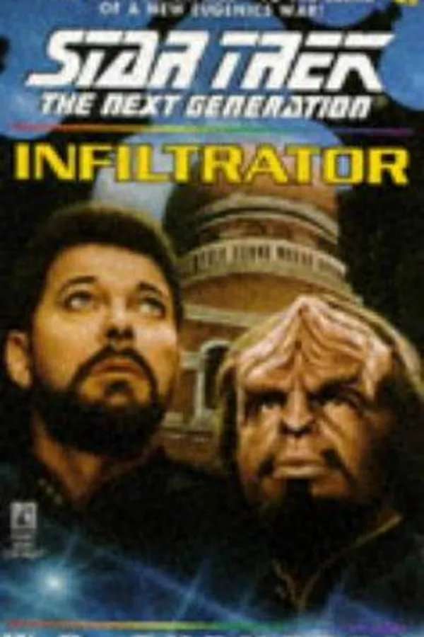 Capa de Star Trek The Next Generation - Infiltrator