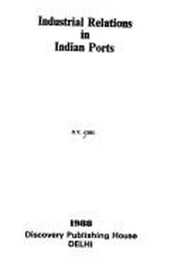 Capa de Industrial relations in Indian ports