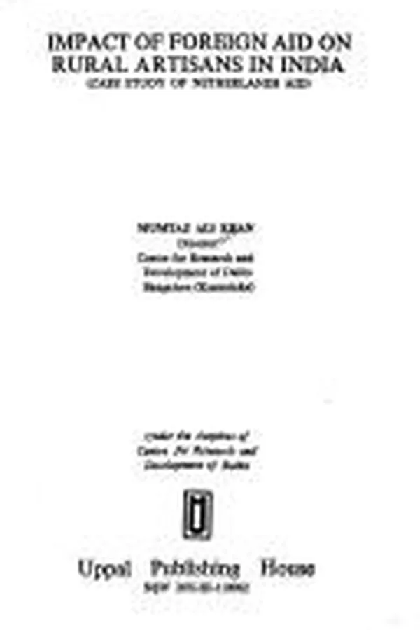Capa de Impact of foreign aid on rural artisans in India