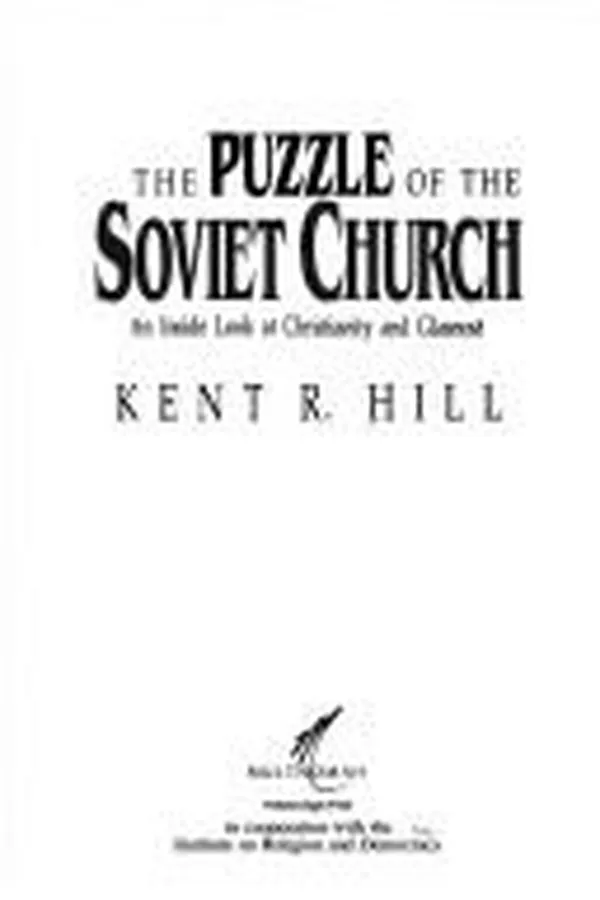 Capa de The puzzle of the Soviet church