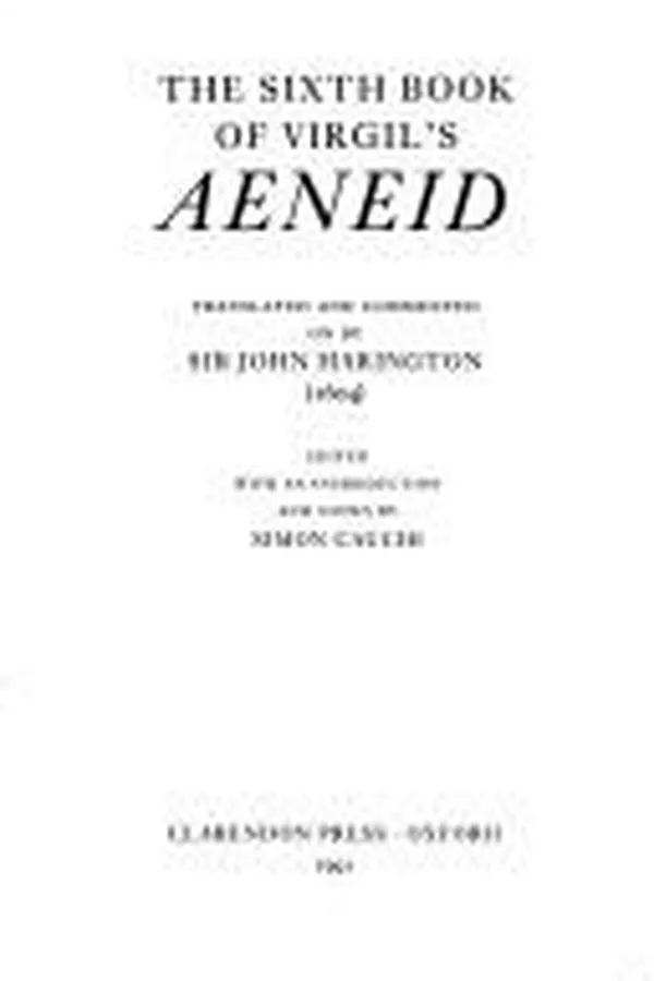 Capa de The sixth book of Virgil's Aeneid