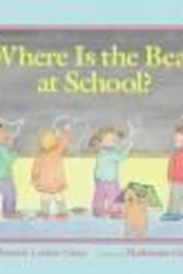 Capa de Where is the bear at school?