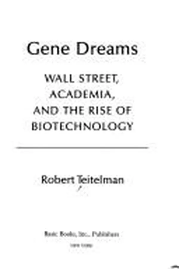 Cover of Gene Dreams