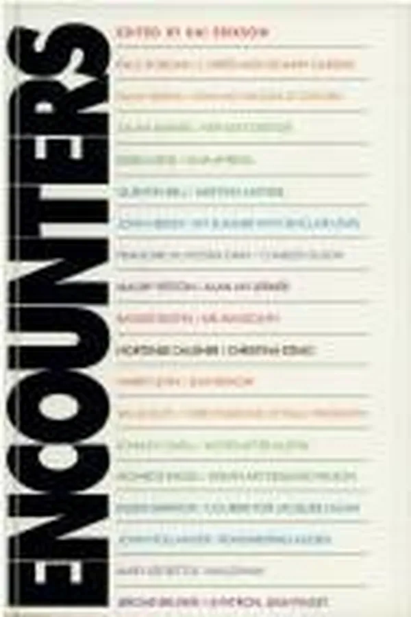 Capa de Encounters