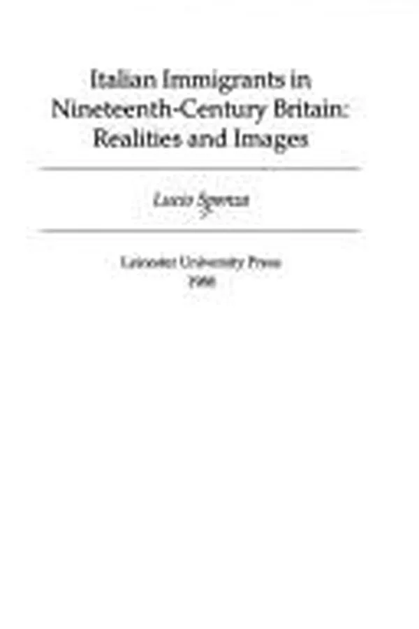 Capa de Italian immigrants in nineteenth-century Britain