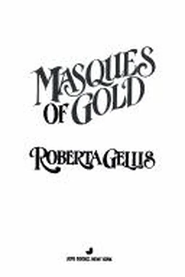Capa de Masques of Gold