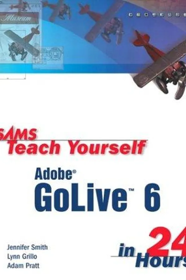 Capa de Sams Teach Yourself Adobe GoLive 6 in 24 Hours