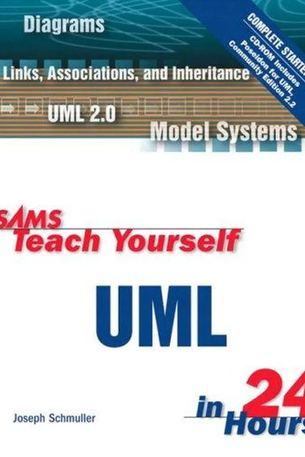 Capa de Sams Teach Yourself UML in 24 Hours, Complete Starter Kit