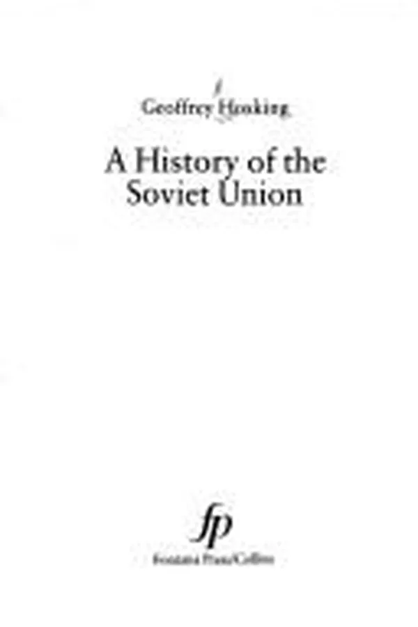 Capa de A history of the Soviet Union