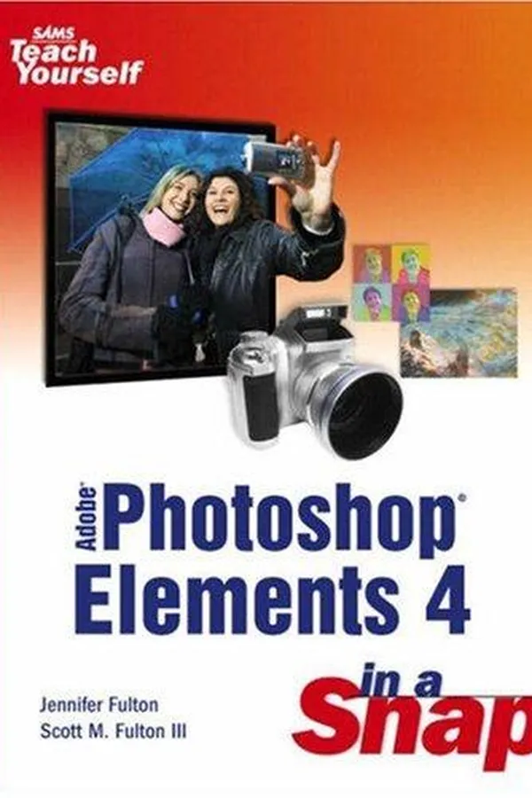 Capa de Adobe Photoshop Elements 4 in a Snap