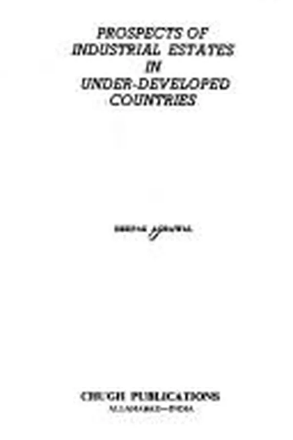 Capa de Prospects of industrial estates in under-developed countries