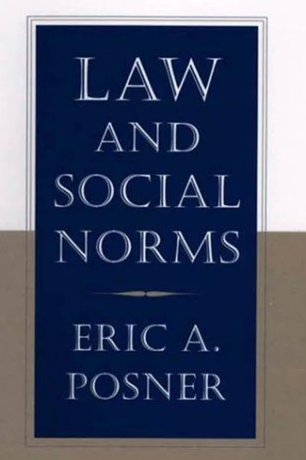 Capa de Law and social norms